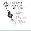 The last rose of summer (SATB)