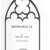 Antonio Lotti: Adoramus Te (SATB)