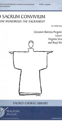 Giovanni Battista Pergolesi: O Sacrum Convivium (SATB)