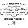 Ludvig Norman: Motett (SATB Double Choir)