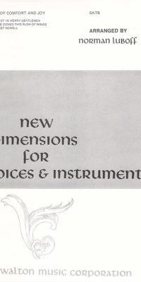 Tidings of Comfuert and Joy (Medley) (SATB)