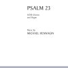 Michael Hennagin: Psalm 23 (SATB)