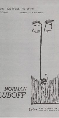 Ev'ry Time I Feel the Spirit (SATB)