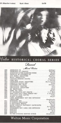 William Byrd: Sanctus (SATB a Cappella)