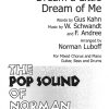 Dream a little dream of me (SATB)