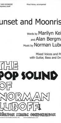 Norman Luboff: Sunset and Moonrise (SATB)