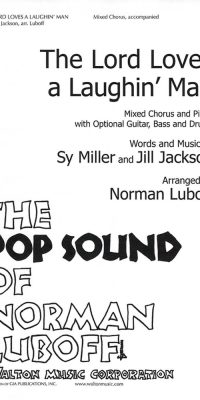 The Lord Loves a Laughin' Man (SATB)
