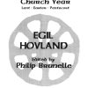 Egil Hovland: Introits For The Church Year (Collection) (SATB)