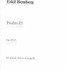 Eskil Hemberg: Psalm 23 (SATB a Cappella)