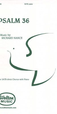 Richard Nance: Psalm 36 (SATB)
