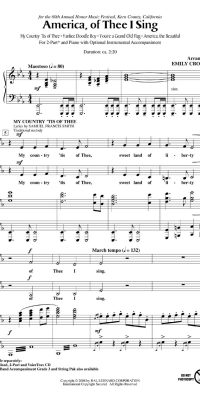 America, of Thee I Sing