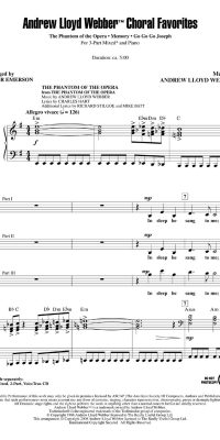 Andrew Lloyd Webber Choral Favorites (Medley)