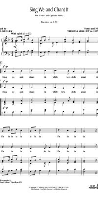 Sing We and Chant It