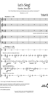 Let's Sing (Tuimbe, Masicule)