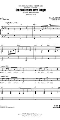 Can you feel the love tonight VOICETRAX CD
