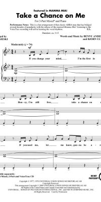 Take a Chance on me VOICETRAX CD