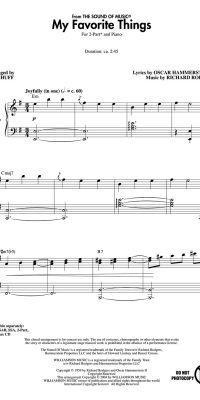 My Favorite Things (from Sound of Music)