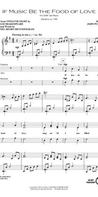 If Music Be the Food of Love