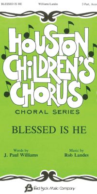 Blessed Is He (SATB)
