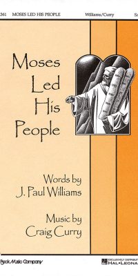 Moses Led His People (SATB)