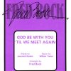 God Be With You 'Til We Meet Again (SATB)