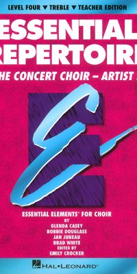 Essential Repertoire For The Concert Choir