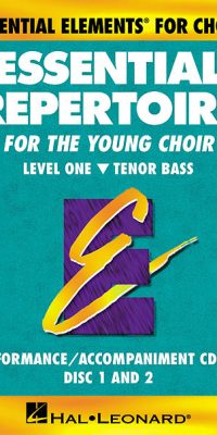 Essential Repertoire For The Young Choir(Level 1 Tenor Bass, Performancee/Accompaniment CD)