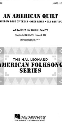 An American Quilt(A Collection of 3 American Folksongs)