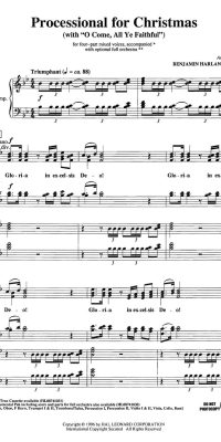 Processional For Christmas((with O Come, All Ye Faithful))