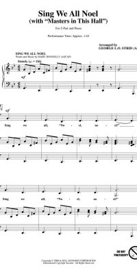 Sing We All Noel(with Masters in This Hall)