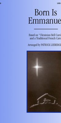 Born Is Emmanuel(SATB/opt. flute)