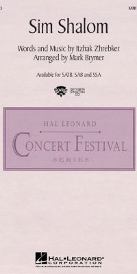 Sim shalom (SATB)