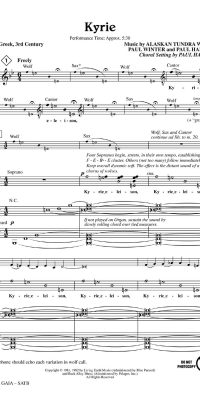 Missa Gaia (Earth Mass)