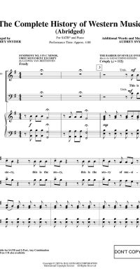 The Complete History of Western Music (Abridged)