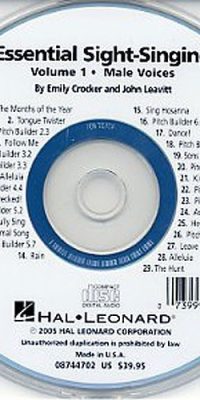 Essential Sight-Singing Vol. 1 Male Voices