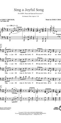 Sing a Joyful Song