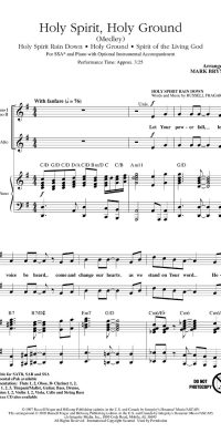 Holy Spirit, Holy Ground Medley