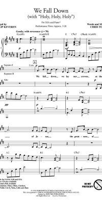Chris Tomlin: We Fall Down with Holy, Holy, Holy (SSA)