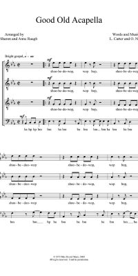Good Old A Cappella (TTBB)