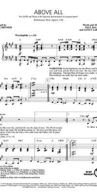 Michael W. Smith: Above All (SATB)