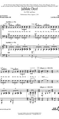 Jubilate Deo !