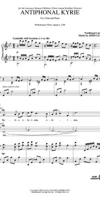 Antiphonal Kyrie