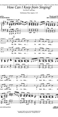 How Can I Keep from Singing?