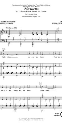 Nocturne(No. 2 from From Dusk 'Til Dawn)