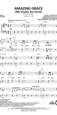 Amazing Grace (My Chains Are Gone) (SATB)