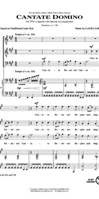 Cantate Domino
