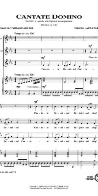 Cantate Domino