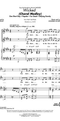 Wicked (Choral Medley)