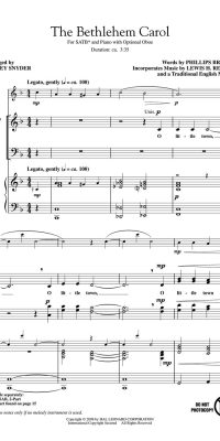The Bethlehem Carol