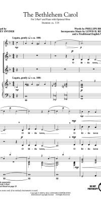 The Bethlehem Carol